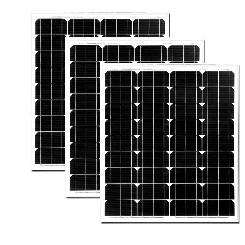 Panel Solar 12v 70w 3 Pcs
