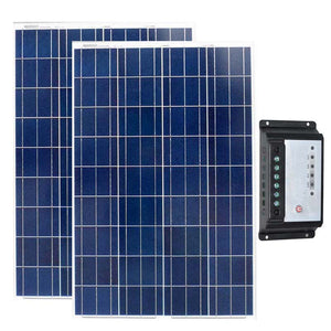 Placa Solar 12v 100w 2Pcs