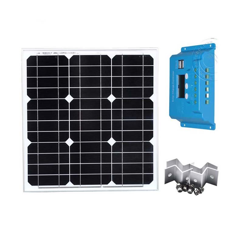 Kit Solar Panneau Solaire 12v 40w