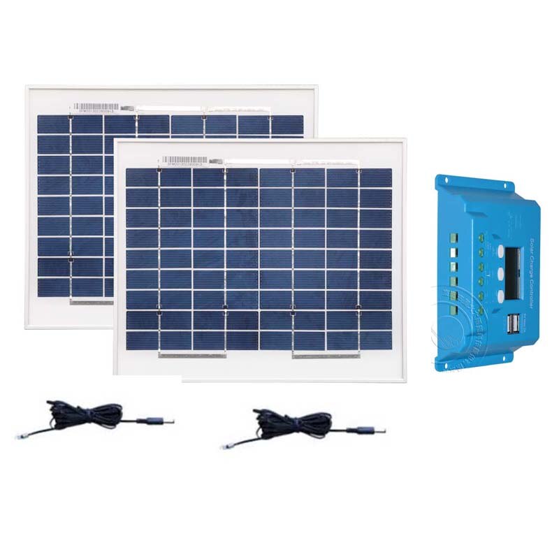 Solar Panel 12v 10W 2 PCs
