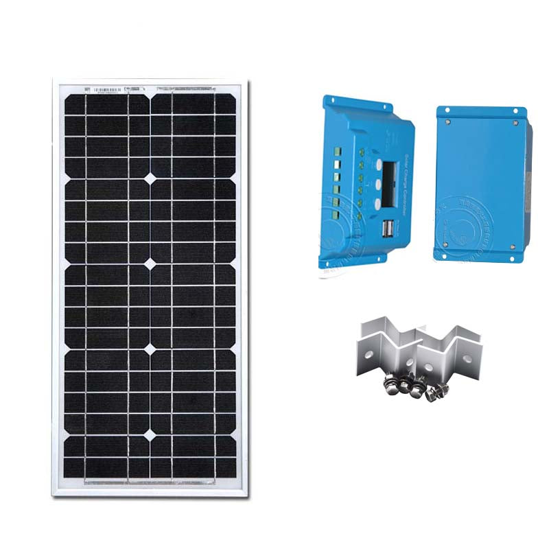 Kit Fotovoltaico Solar 12v 20w