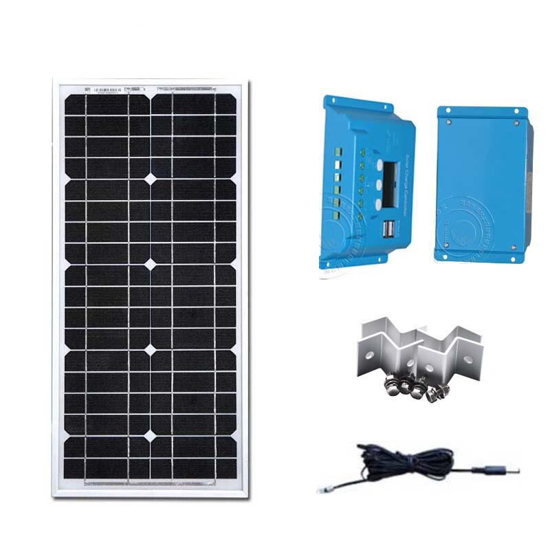 Panel Solar Kit 12v 20w