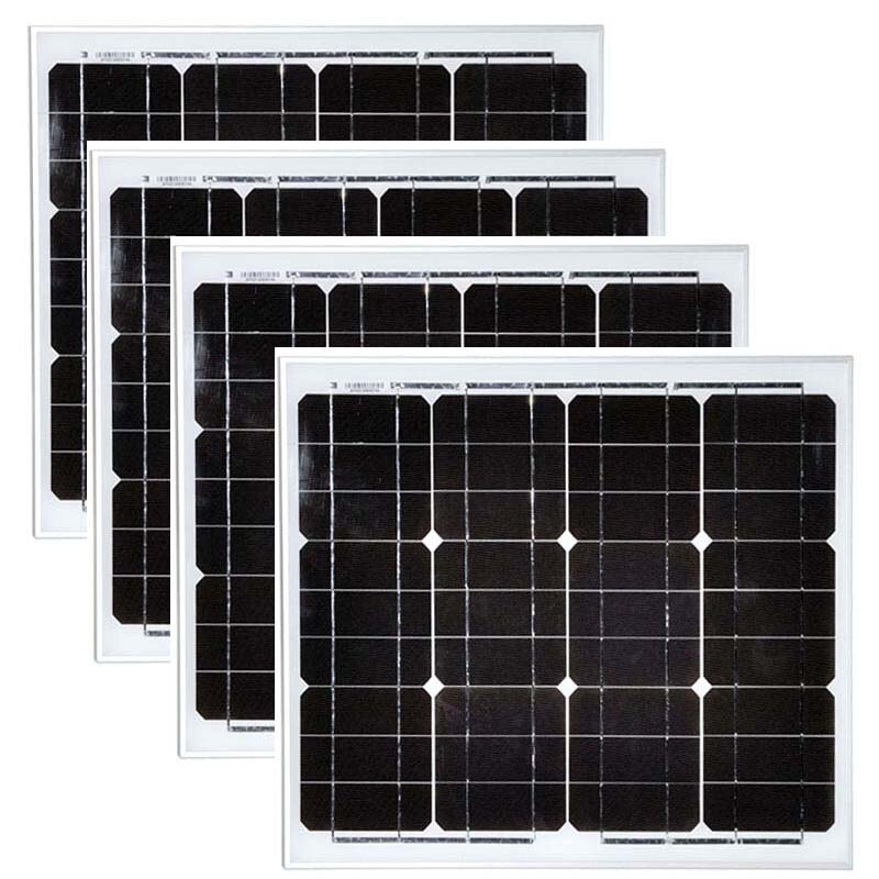 Grade  Fotovoltaici 12v 30w 4 Pcs