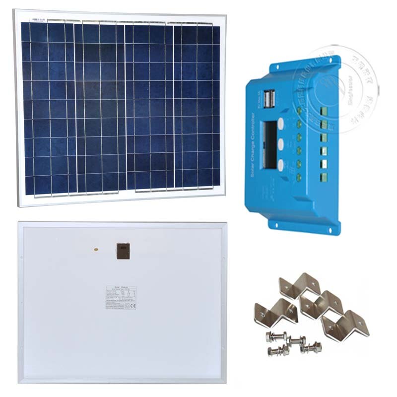 Kit Solar Panel 12v 50w