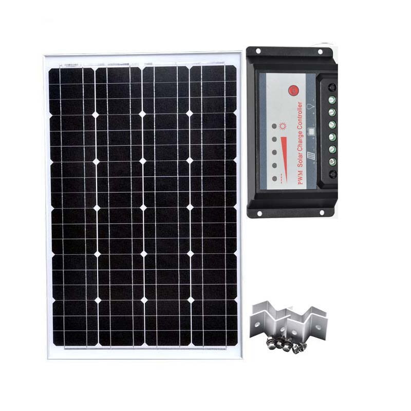 Solar Home Kit Solar Panel 60w 12v