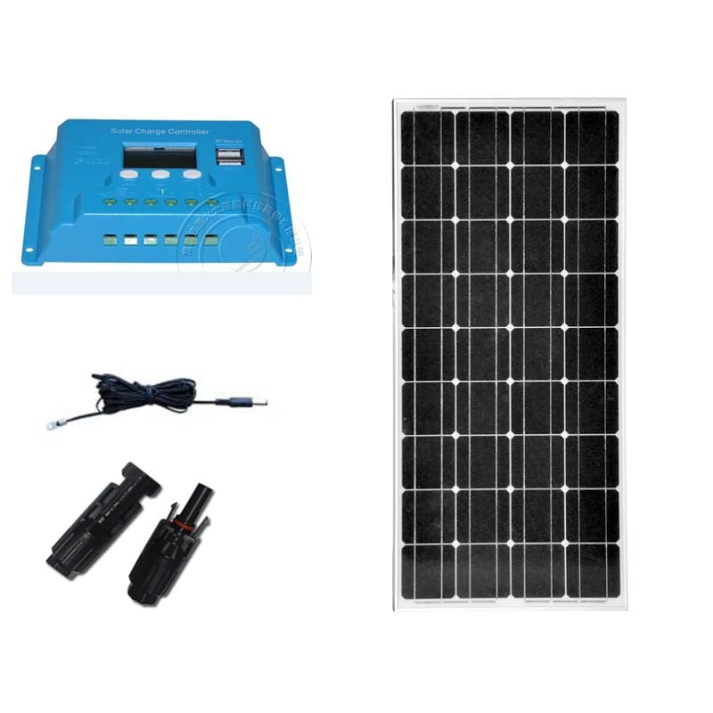 Kit  Solar Panel 100w 18v
