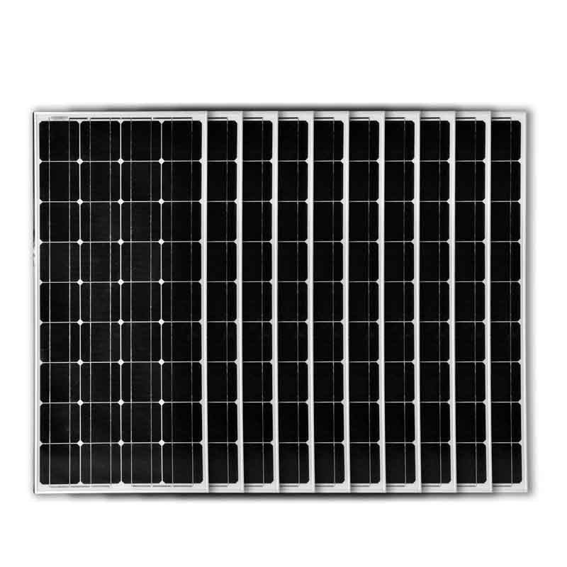 Panel Solar 12v 100w 10 Pcs