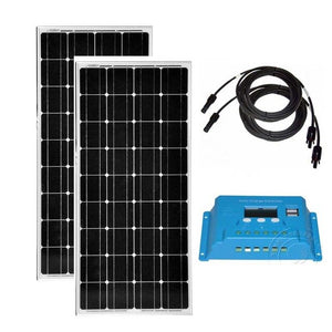 Panneau Solaire 12v 100w 2 Pcs