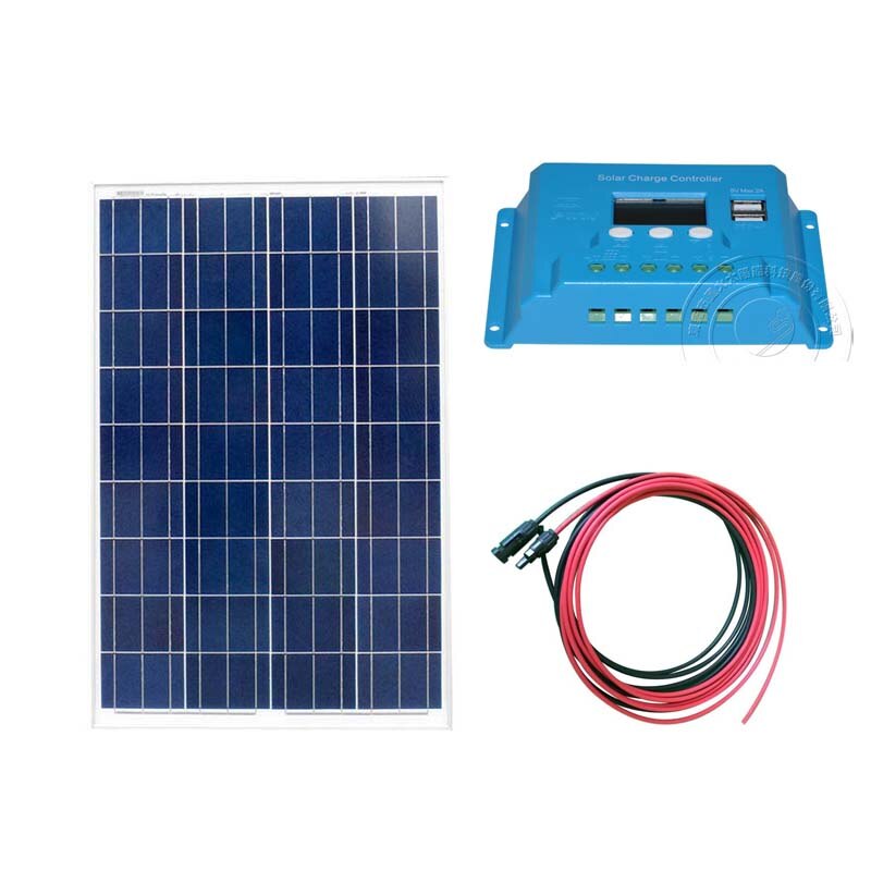 Solar Kit Panel Solar 100w 12v