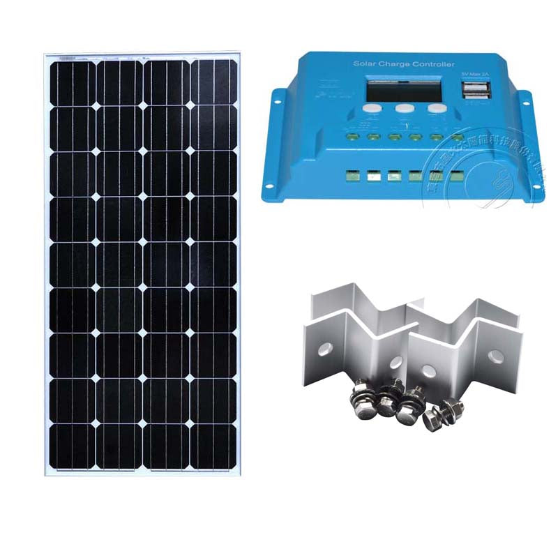 Kit Solar Panel Solar 12v 150w