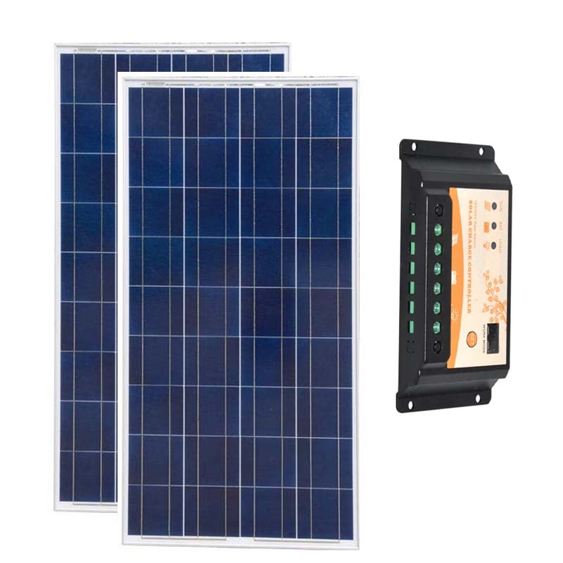 Polycrystalline Solar Kit  12v  150w