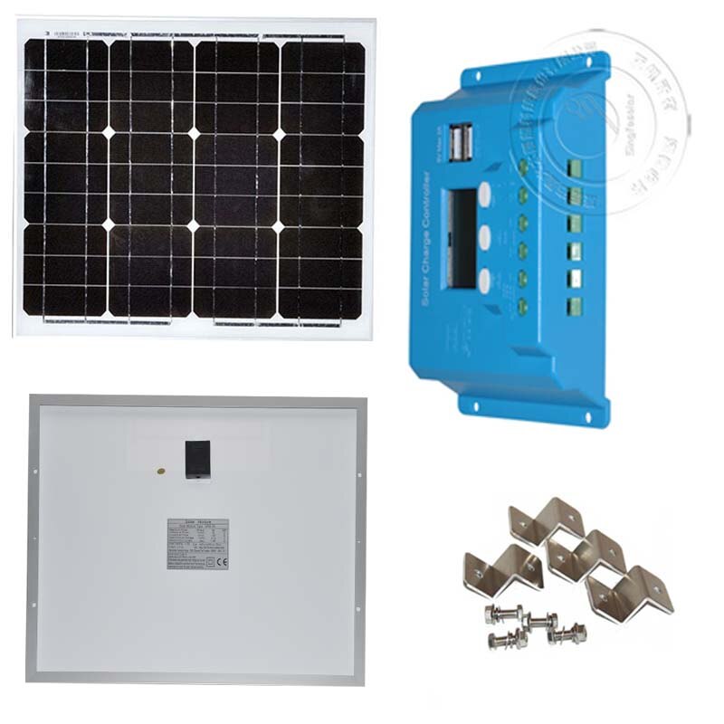 Solar Kit Solar Panel 18v 30w