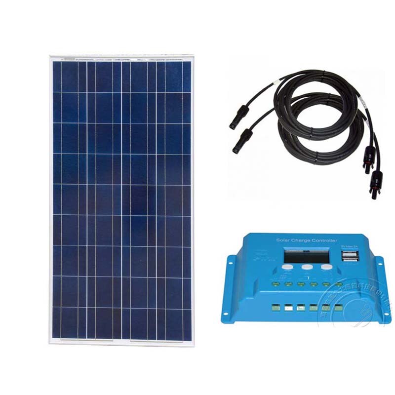 Kit Solar Panel Camping 12v 150w